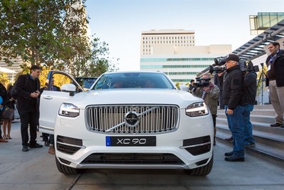 volvo xc90 autonomous driving (select to view enlarged photo)
