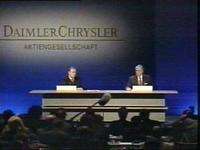 1998 Reprise: Chrysler and Mercedes-Benz Merge - See Merger Press Conference Video