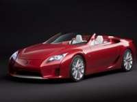 2008 Detroit Auto Show: Lexus LF-A Takes on Roadster Form - An Open Version of the Supercar Concept Revealed