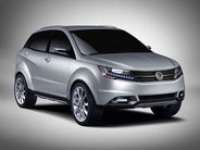 SsangYong Motor Unveils the C200, an Environment-Friendly Compact SUV Concept Car, at the Paris Motor Show