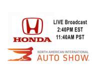 LIVE From NAIAS Detroit: Honda Presentation - Watch It Right Here +VIDEO
