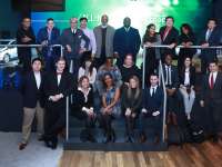 General Motor's “Discover Your Drive” Diversity Journalism Program Students at 2017 Detroit Auto Show