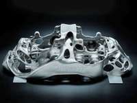Bugatti Develops 3D-printed Titanium Brake Caliper
