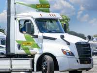 J.B. Hunt Makes First Company Delivery Using the All-Electric Freightliner eCASCADIA