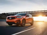 2021 ACURA RDX PMC Edition in Stunning Thermal Orange Pearl Paint Repeeled +VIDEO