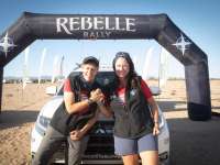 Mitsubishi Outlander PHEV make history with electrifying podium finish in 2020 Rebelle Rally