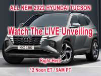 WATCH LIVE: Hyundai Unveils 2022 Tucson at 12 Noon ET - 9AM PT +VIDEO