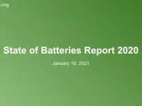 State of Batteries 2020