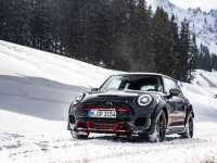 The MINI John Cooper Works GP. Not even ice and snow can slow it down