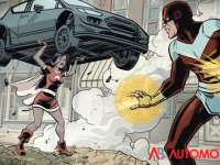 DC Comic Artist Illustrates What Happens To Cars When Superheroes Attack